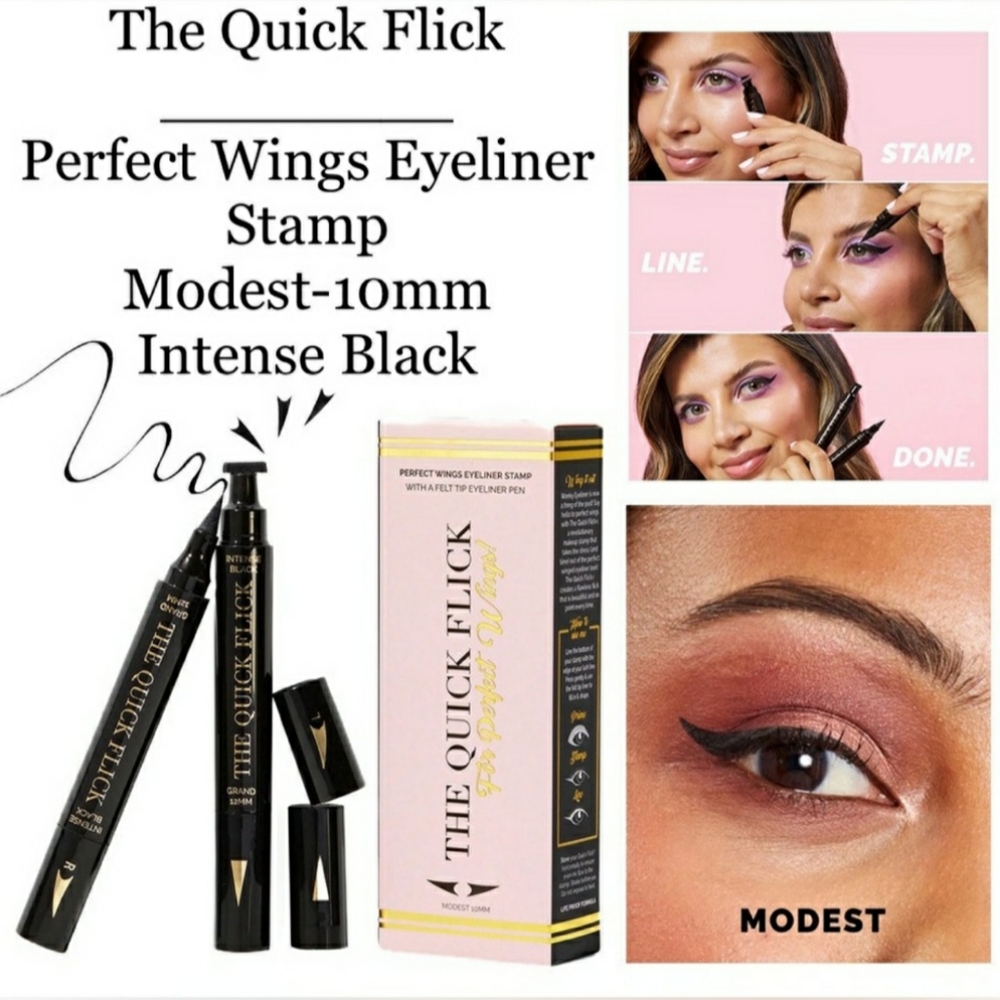 THE QUICK FLICK PERFECT WINGS EYELINER (10MM MODEST)